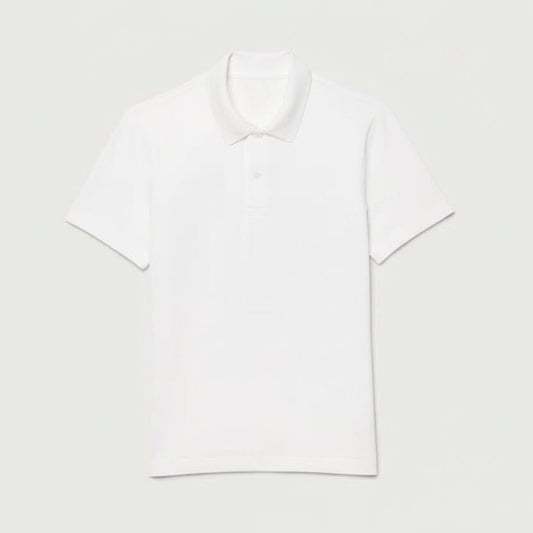 Regular Fit Cotton Blend Polo Shirt